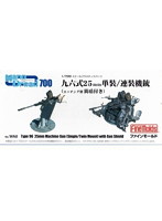 96式25ミリ単装/連装機銃 防盾付