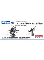 12.7mm四連装＆20mm単装機銃 英国艦用