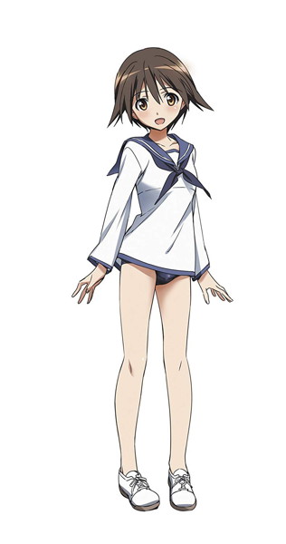 ストライクウィッチーズ 宮藤 芳佳 w/零式艦上戦闘機 22型 1/20スケール