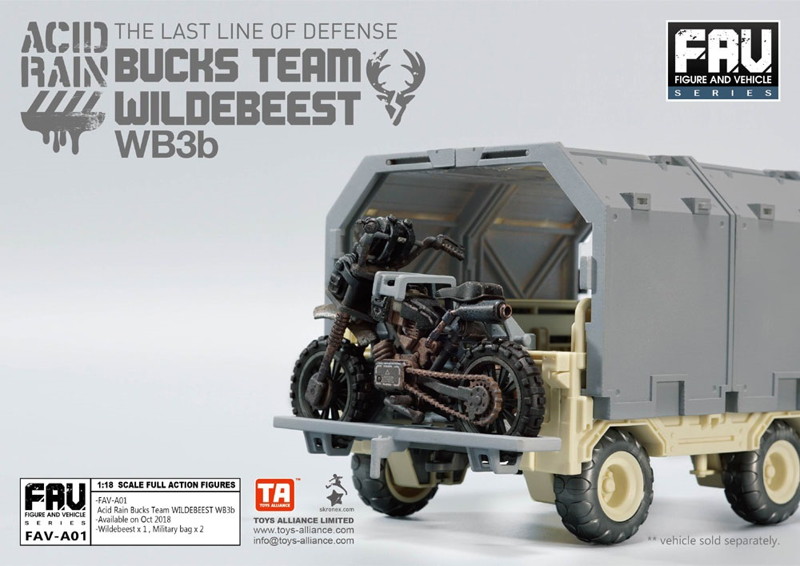 FAV-A01 ACID RAIN BUCKS TEAM WILDEBEEST WB3b