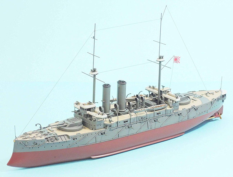 日本海軍 戦艦 朝日 レジン＆メタルキット
