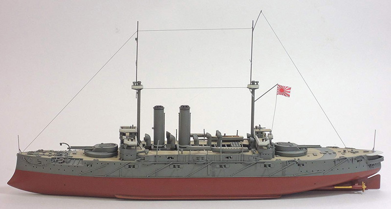 日本海軍 戦艦 朝日 レジン＆メタルキット