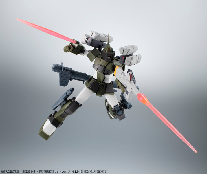 ROBOT魂 ＜SIDE MS＞ 機動戦士ガンダム 連邦軍武器セット ver. A.N.I.M.E.