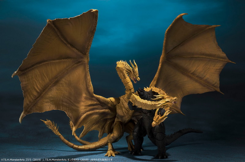 S.H.MonsterArts ゴジラ キング オブ モンスターズ キングギドラ（2019）