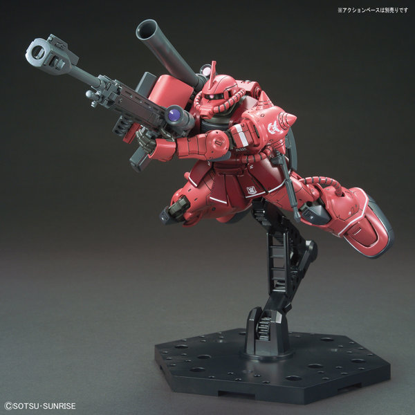 HGオリジン 1/144 シャア専用ザク II（赤い彗星Ver.）