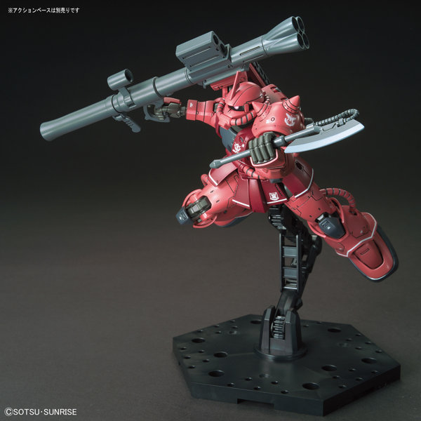 HGオリジン 1/144 シャア専用ザク II（赤い彗星Ver.）