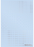 アクセントデカール A シルバー（1枚入）