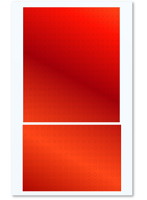 円形メタリックシールS（1.0〜2.8mm）レッド（1枚入）