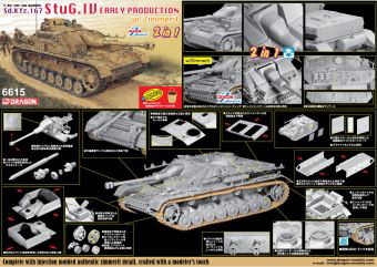 1/35 WW.II ドイツ軍 IV号突撃砲 初期生産型（ツィメリットコーティング 有/無）