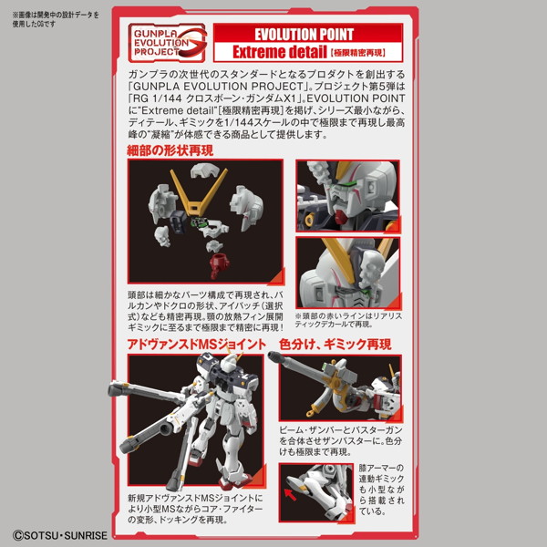 RG 1/144 クロスボーン・ガンダムX1