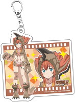 怪獣娘（黒）〜ウルトラ怪獣擬人化計画〜 ムービーアクリルキーホルダー アギラ