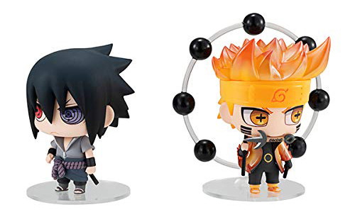 ちみメガ バディシリーズ！ NARUTO-ナルト- 疾風伝 うずまきナルト＆うちはサスケ 忍界大戦セット