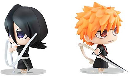 ちみメガ バディシリーズ！ BLEACH 黒崎一護＆朽木ルキア 死神セット