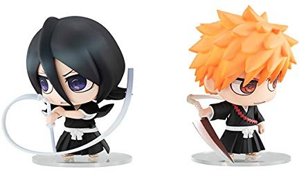 ちみメガ バディシリーズ！ BLEACH 黒崎一護＆朽木ルキア 死神セット