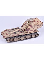 1/72 ドイツ軍 E-100 ウェポンキャリアー E-100型w/128mm砲搭載型 砂漠迷彩 1946年