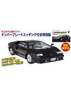 1/24 ランボルギーニ カウンタック25周年アニバーサリー w/ナンバープレート 日本語版特別仕様