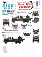 1/35 ベトナム戦争 米陸軍 ガントラック＃4 四連装M2銃座搭載のガントラック イージーライダース「ヤングクルセイダーズ」