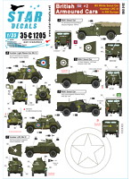 1/35 WWII 英陸軍 イギリス陸軍の装甲車＃2 北西ヨーロッパに於けるM3A1ホワイトスカウトカーとハンバー LRC MkIII