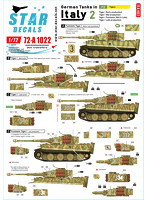 1/72 WWII 独 イタリア戦線のドイツ戦車＃2 タイガーI初期型 タイガーI中期型 タイガーI後期型