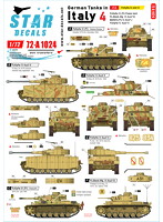 1/72 WWII 独 イタリア戦線のドイツ戦車＃4 III号戦車火炎放射型 III号戦車G/J型 IV号戦車H型
