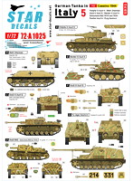 1/72 WWII 独 イタリア戦線のドイツ戦車＃5 カッシーノの戦い1944年