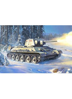 1/35 T-34/76ソビエト中戦車1943年型ウラルマシ製