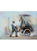 1/24 アメリカ ガソリン配達員（1910s）