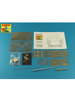 1/35 パンターD型ボックスフルセット・エッチング・アルミ砲身他（タミヤ用）