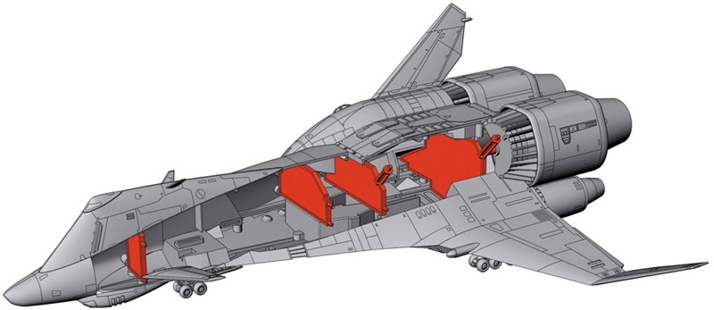 1/400 「クラッシャー ジョウ」ミネルバ