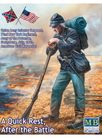 1/35 南北戦争・北軍ポトマック軍歩兵1体・戦闘後・1863年