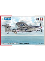 1/72 英・フェアリー・バラクーダMk.III対潜哨戒機ASWレーダー搭載・戦後型