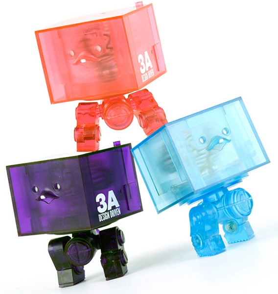 World War Robot（ワールド・ウォー・ロボット） 3AGO Clear Square R1 Set（3AGO クリア・スクウェアR1...