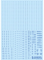 1/144 RB01 コーションデカール ワンカラーブルー(1枚入)