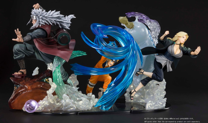 フィギュアーツZERO NARUTO-ナルト- 疾風伝 自来也 絆Relation