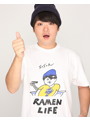 RAMEN LIFE Tシャツ（青・サイズXL）