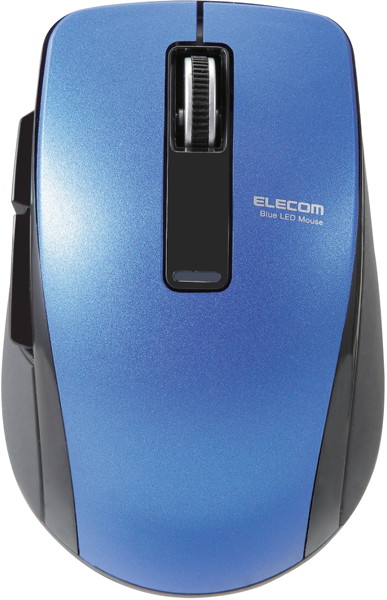 Dmm Com エレコム 省電力 ワイヤレス マウス 無線 Bluetooth 4 0 ブルートゥース 電池長持ち 手にフィット コンパクト かわいい モバイル 最適 持ち運び便利 左右対称 5ボタン Blueled ブルーled ブルー 青 M Btbbbu ホビー通販