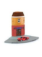 1/64 お土産屋（街角）＆アウディ R8 V10 ジオラマストリート 10