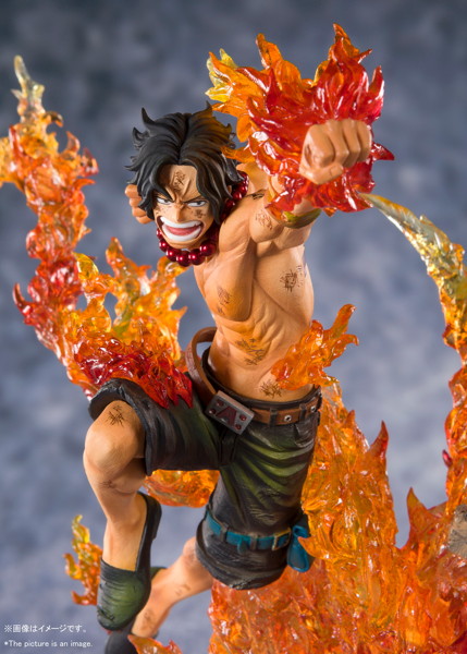 フィギュアーツZERO ワンピース ポートガス・D・エース-白ひげ海賊団2番隊隊長-