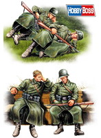 1/35 ドイツ歩兵 休息セット ファイティングヴィークル