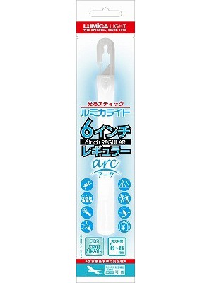 6インチレギュラーアーク ホワイト 6box（1box12本入）=72本 8,422円