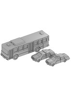 1/700 自動車セットD