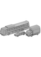 1/700 自動車セットF