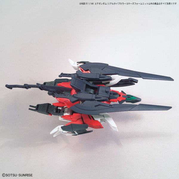 HGBD:R08 1/144 コアガンダム（リアルタイプカラー）＆マーズフォーユニット