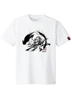 御城プロジェクト:RE〜CASTLE DEFENSE〜 墨絵Tシャツ 聚楽第 サイズL