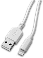 HIDISC 【Apple正規品】Lightningケーブル 0.5m ホワイト 高速充電2.4A対応 断線しにくい HDII-LHC05WH HDII-LHC05WH