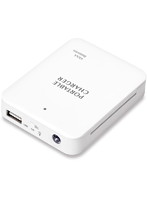 日本トラストテクノロジー USB電池パック3 （ホワイト） USBDP3-WH