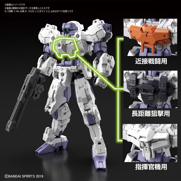 30 MINUTES MISSIONS eEXM-21 ラビオット［ホワイト］