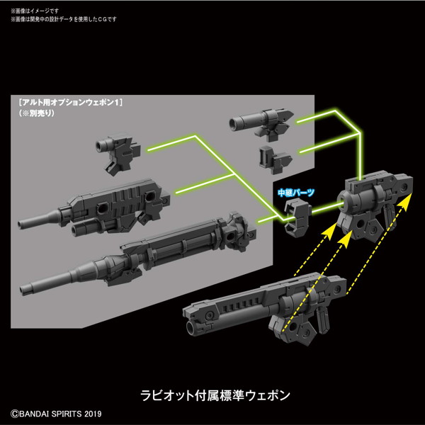 30 MINUTES MISSIONS eEXM-21 ラビオット［ホワイト］