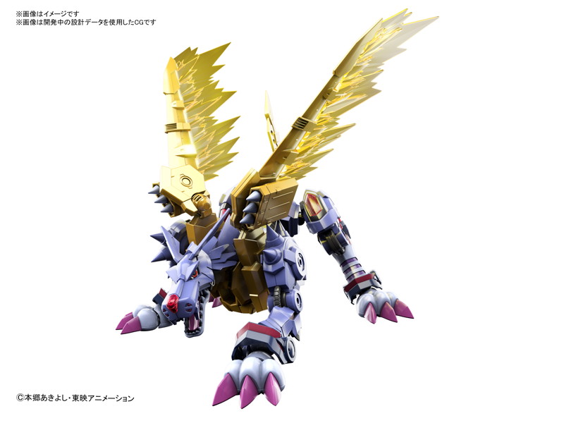 【3月再生産分】Figure-rise Standard デジモンアドベンチャー メタルガルルモン（AMPLIFIED）