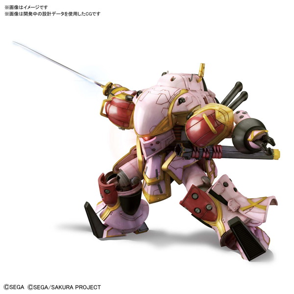 HG 1/24 新サクラ大戦 霊子戦闘機・無限（天宮さくら機）